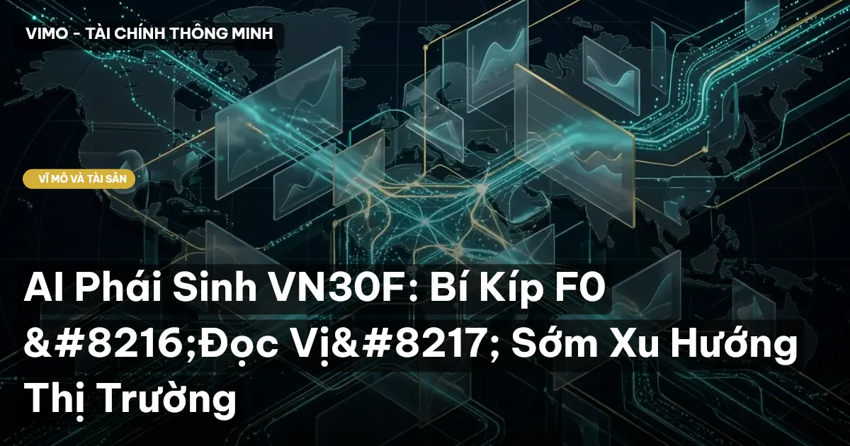 AI Phái Sinh VN30F: Bí Kíp F0 ‘Đọc Vị’ Sớm Xu Hướng Thị Trường
