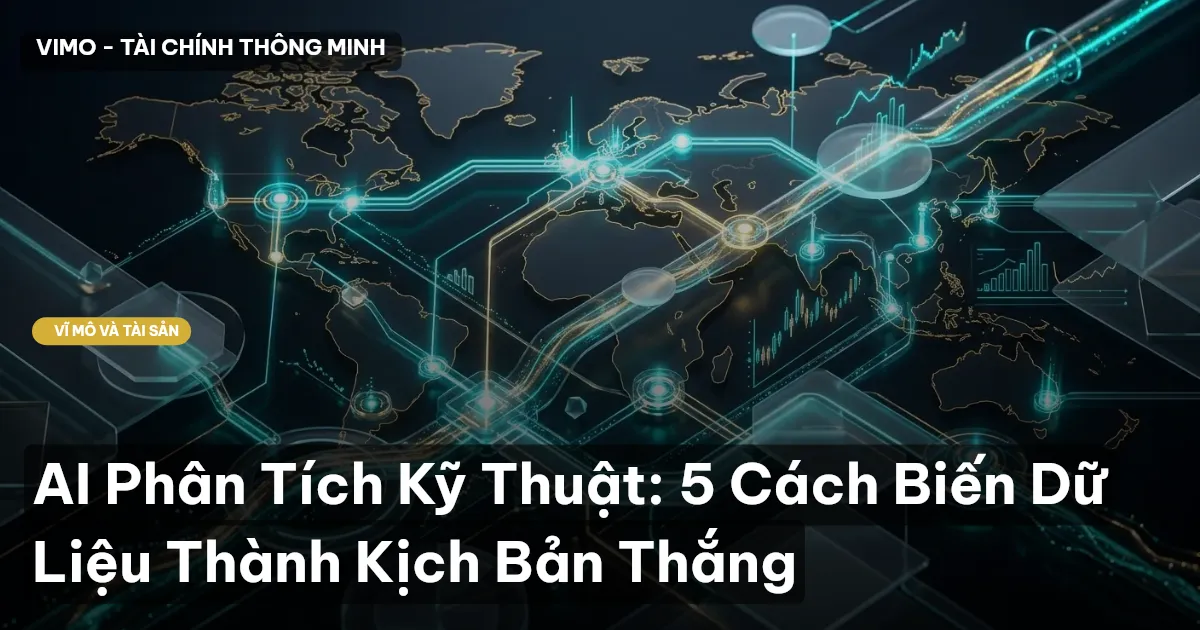 AI Phân Tích Kỹ Thuật: 5 Cách Biến Dữ Liệu Thành Kịch Bản Thắng