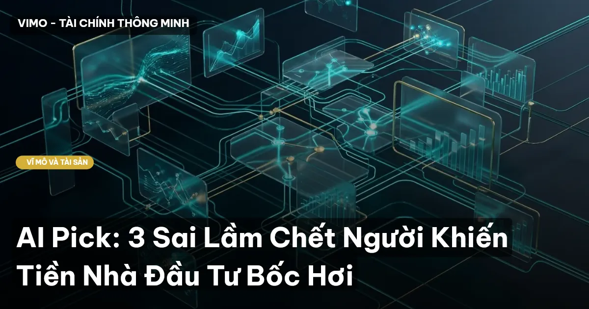 AI Pick: 3 Sai Lầm Chết Người Khiến Tiền Nhà Đầu Tư Bốc Hơi