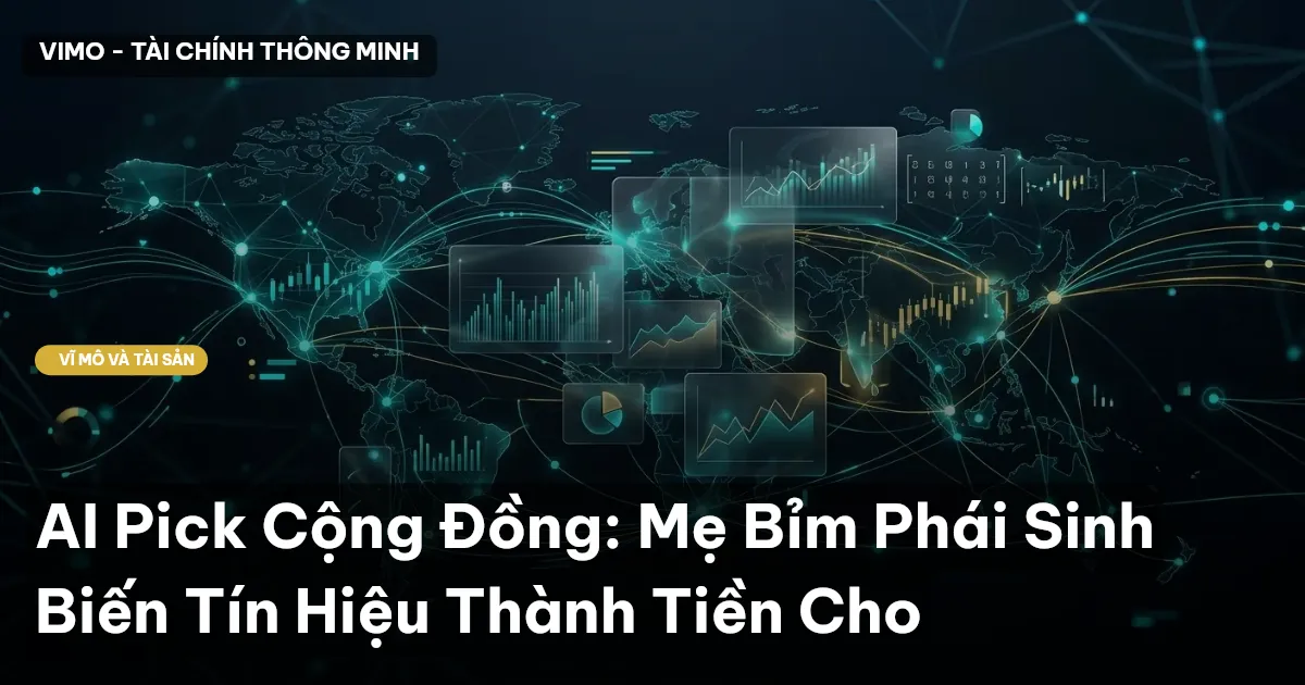 AI Pick Cộng Đồng: Mẹ Bỉm Phái Sinh Biến Tín Hiệu Thành Tiền Cho