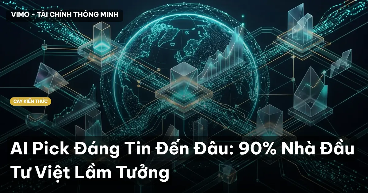 AI Pick Đáng Tin Đến Đâu: 90% Nhà Đầu Tư Việt Lầm Tưởng