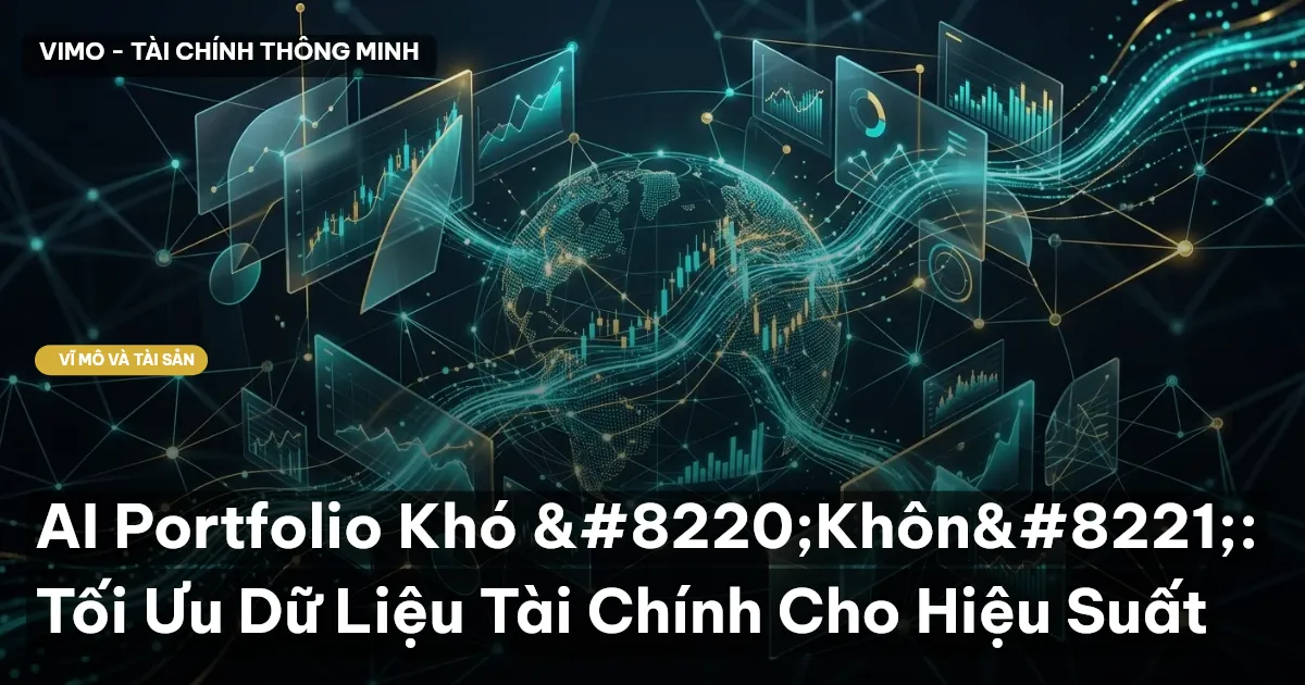 AI Portfolio Khó "Khôn": Tối Ưu Dữ Liệu Tài Chính Cho Hiệu Suất