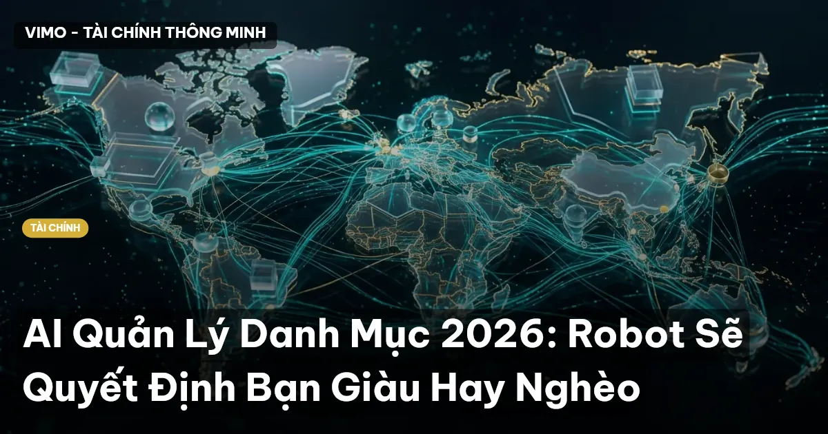 AI Quản Lý Danh Mục 2026: Robot Sẽ Quyết Định Bạn Giàu Hay Nghèo