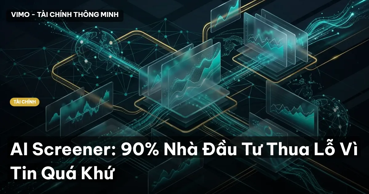 AI Screener: 90% Nhà Đầu Tư Thua Lỗ Vì Tin Quá Khứ