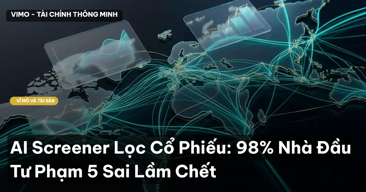 AI Screener Lọc Cổ Phiếu: 98% Nhà Đầu Tư Phạm 5 Sai Lầm Chết