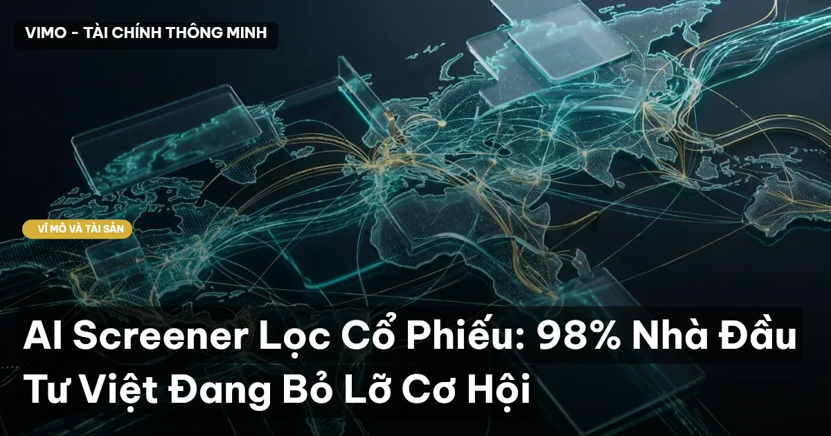 AI Screener Lọc Cổ Phiếu: 98% Nhà Đầu Tư Việt Đang Bỏ Lỡ Cơ Hội