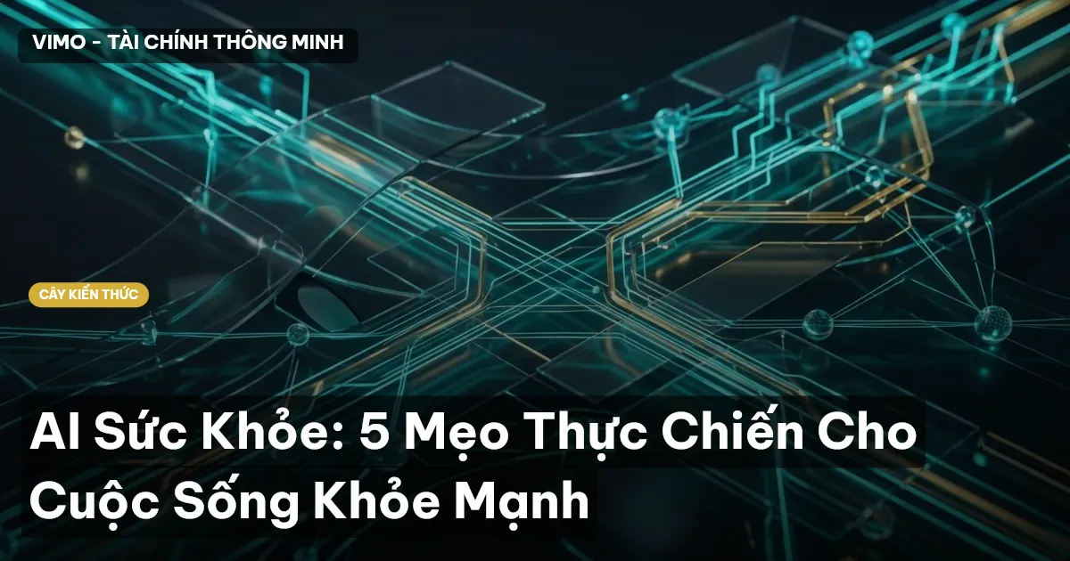 AI Sức Khỏe: 5 Mẹo Thực Chiến Cho Cuộc Sống Khỏe Mạnh