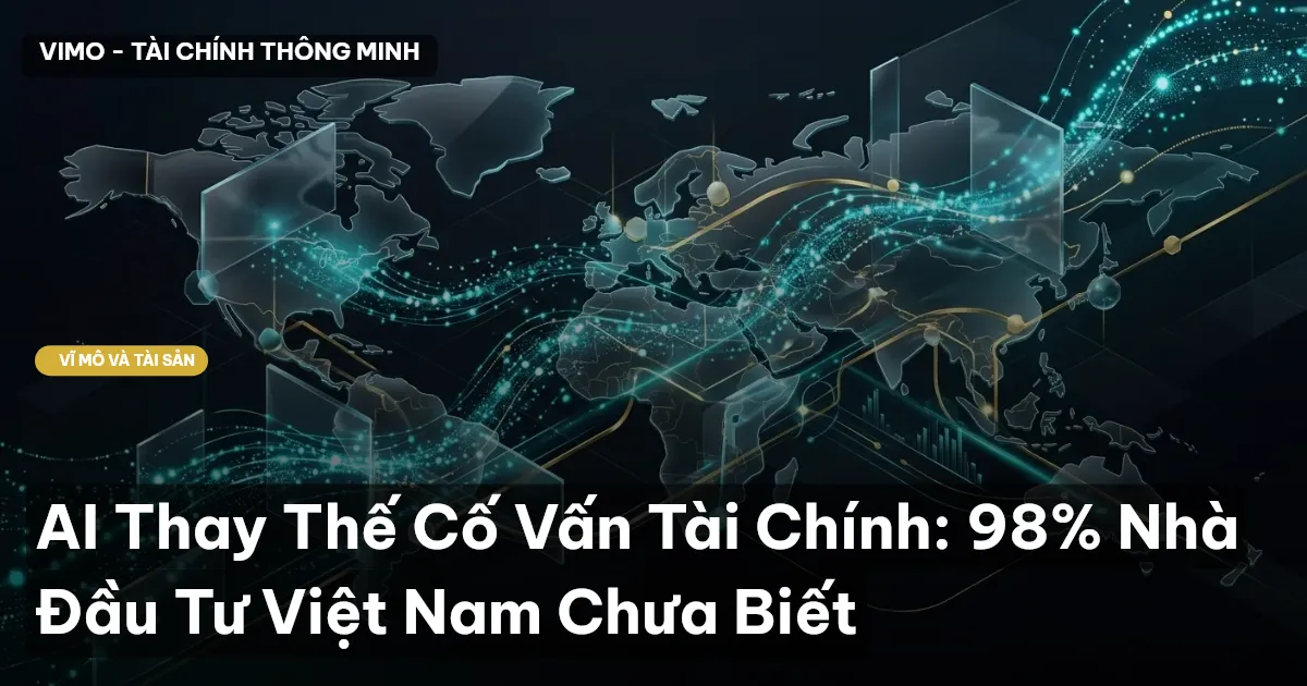 AI Thay Thế Cố Vấn Tài Chính: 98% Nhà Đầu Tư Việt Nam Chưa Biết