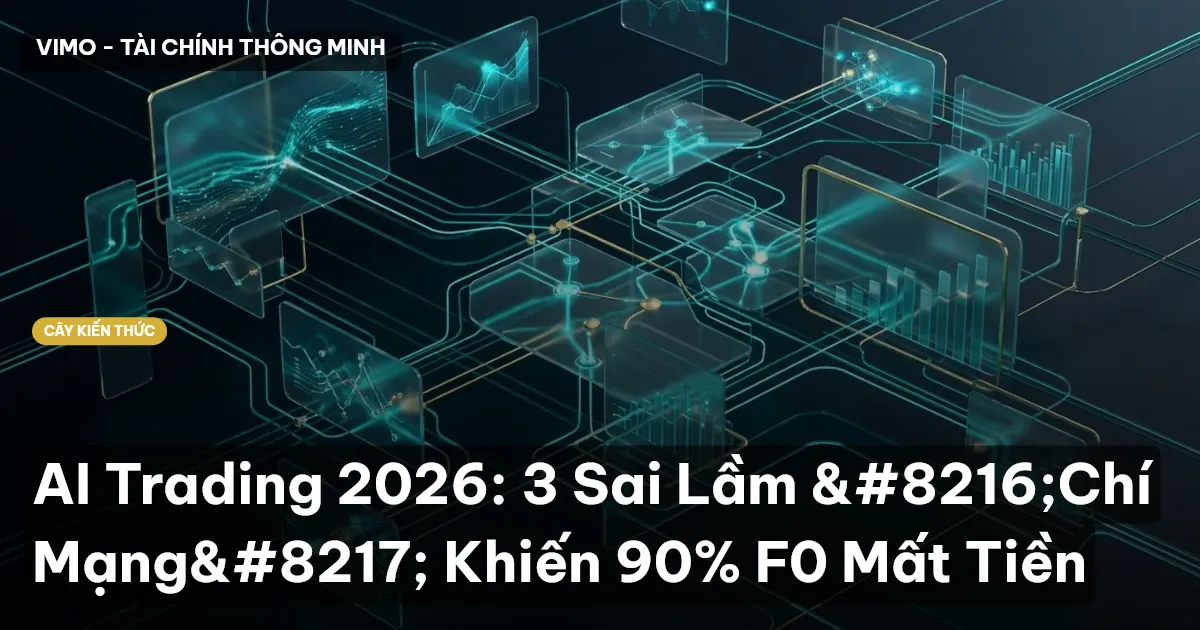 AI Trading 2026: 3 Sai Lầm ‘Chí Mạng’ Khiến 90% F0 Mất Tiền