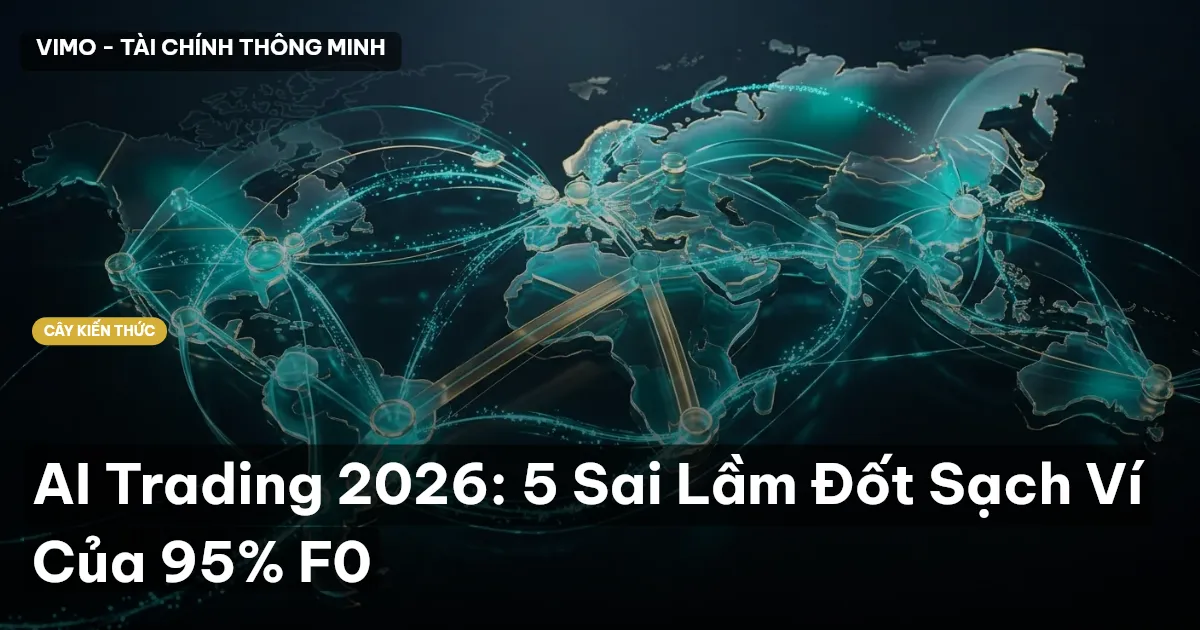 AI Trading 2026: 5 Sai Lầm Đốt Sạch Ví Của 95% F0