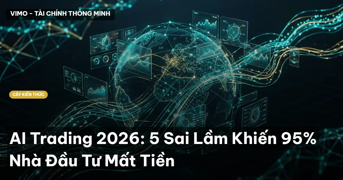 AI Trading 2026: 5 Sai Lầm Khiến 95% Nhà Đầu Tư Mất Tiền
