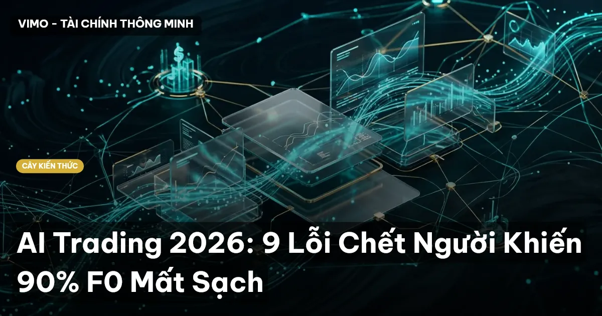 AI Trading 2026: 9 Lỗi Chết Người Khiến 90% F0 Mất Sạch