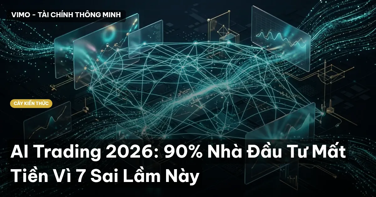 AI Trading 2026: 90% Nhà Đầu Tư Mất Tiền Vì 7 Sai Lầm Này