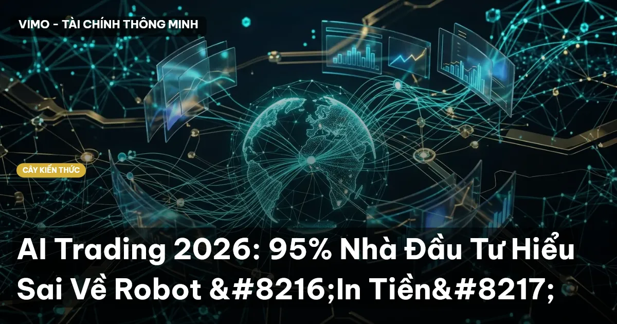 AI Trading 2026: 95% Nhà Đầu Tư Hiểu Sai Về Robot ‘In Tiền’