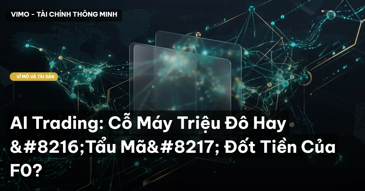 AI Trading: Cỗ Máy Triệu Đô Hay ‘Tẩu Mã’ Đốt Tiền Của F0?