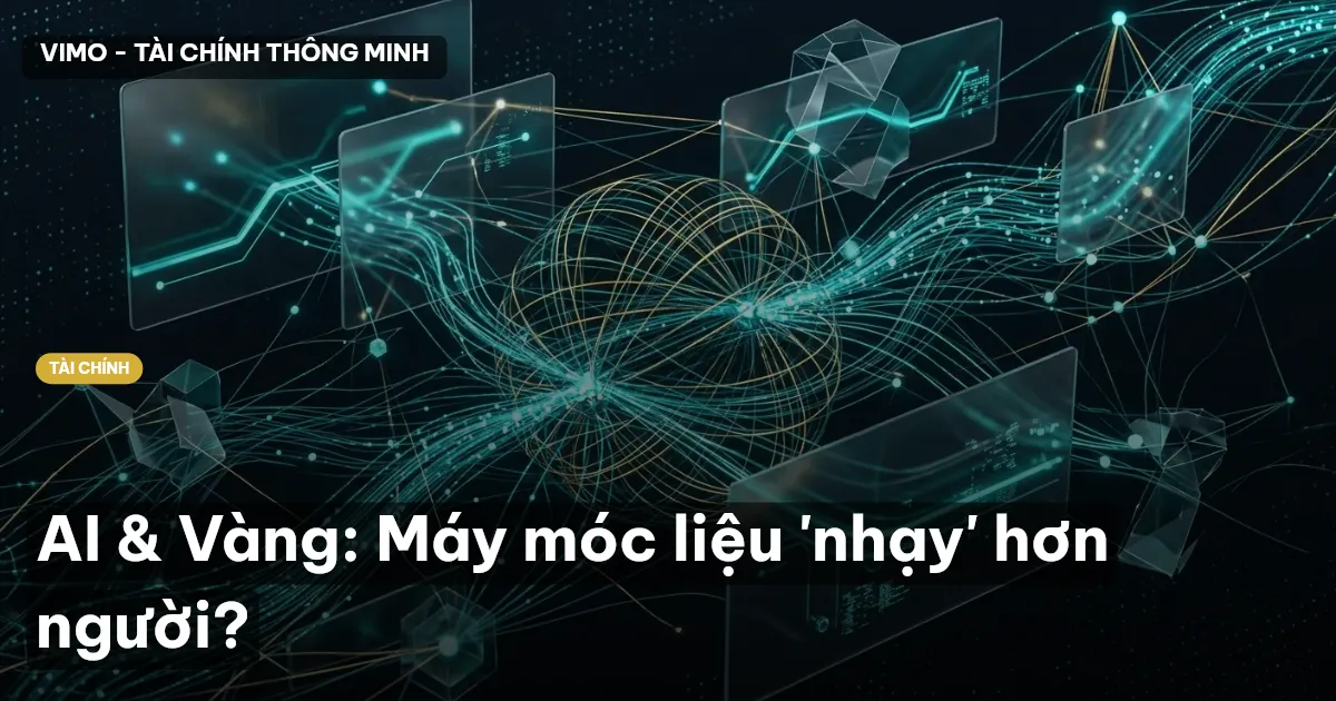 AI dự đoán giá vàng
