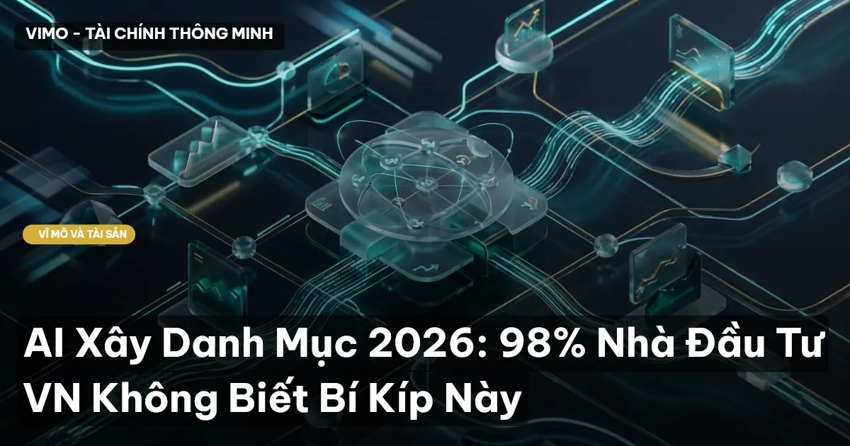 AI Xây Danh Mục 2026: 98% Nhà Đầu Tư VN Không Biết Bí Kíp Này