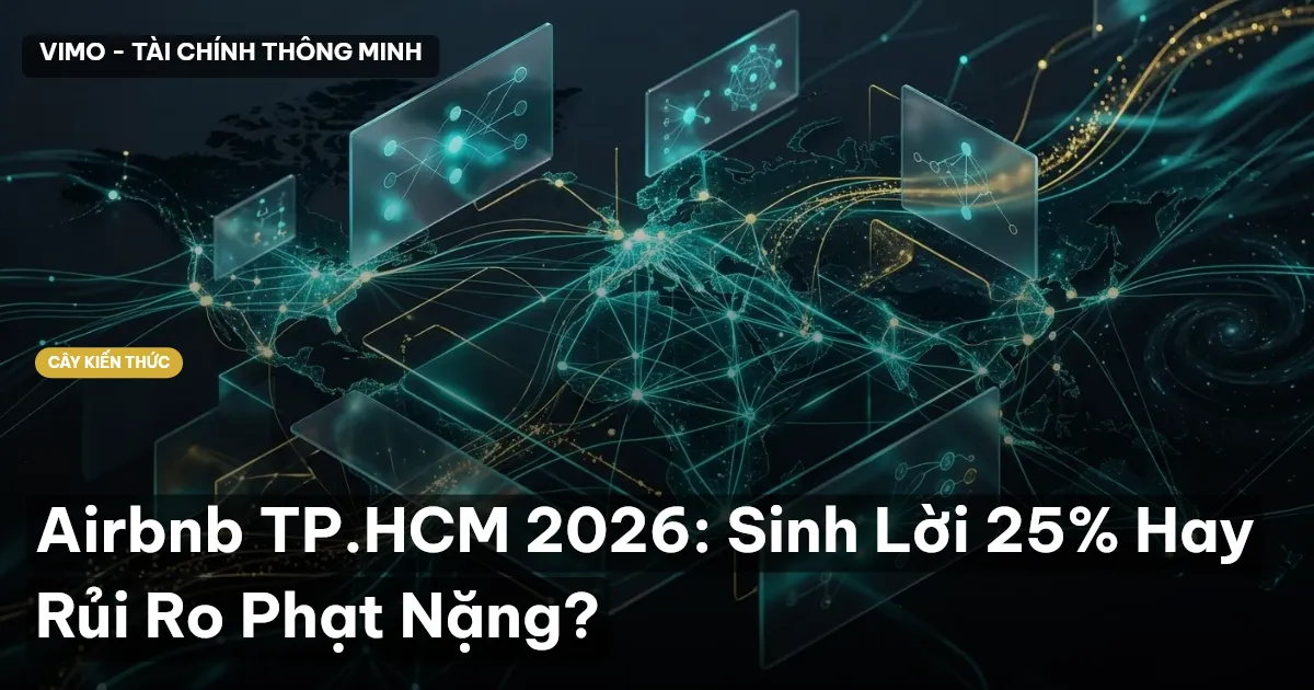 Airbnb TP.HCM 2026: Sinh Lời 25% Hay Rủi Ro Phạt Nặng?