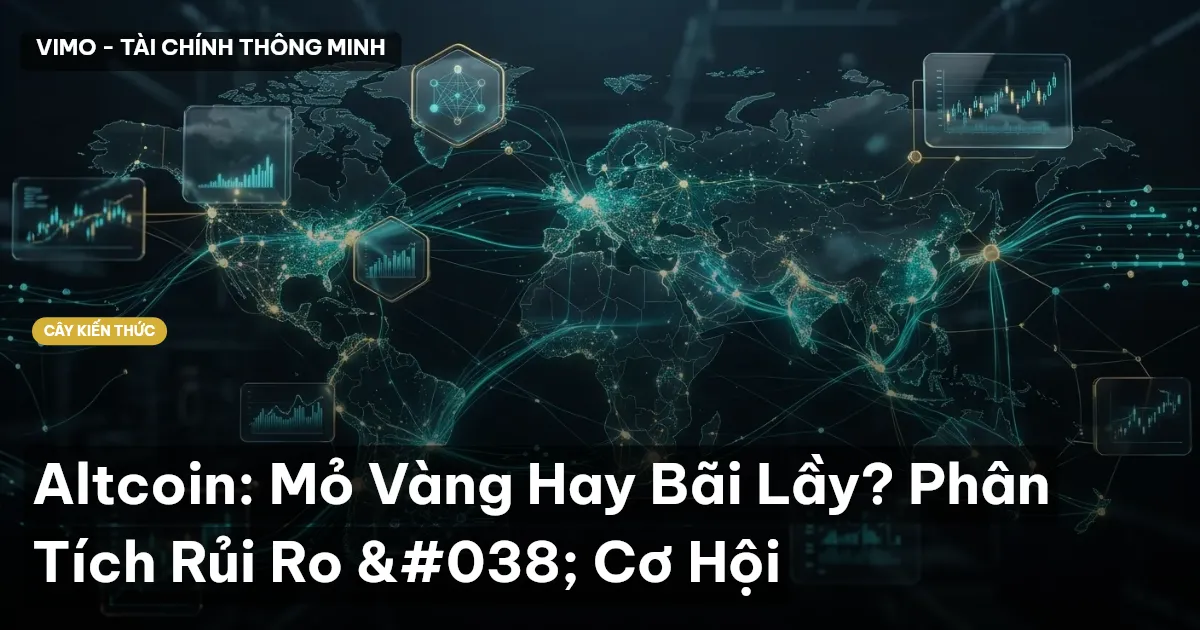 Altcoin: Mỏ Vàng Hay Bãi Lầy? Phân Tích Rủi Ro & Cơ Hội