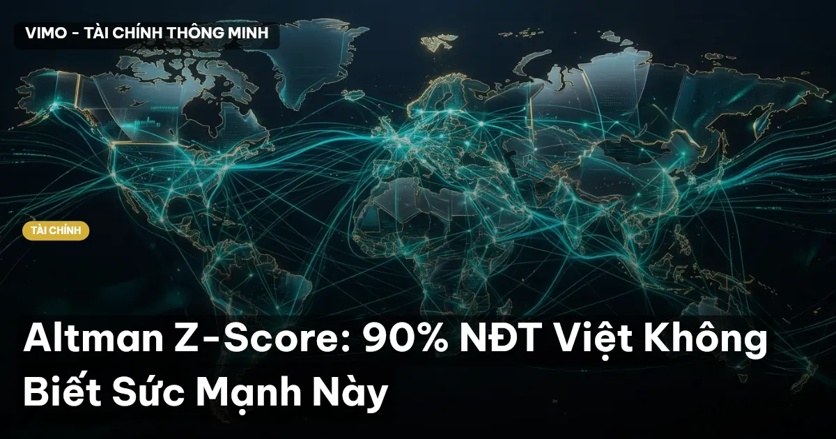 Altman Z-Score: 90% NĐT Việt Không Biết Sức Mạnh Này