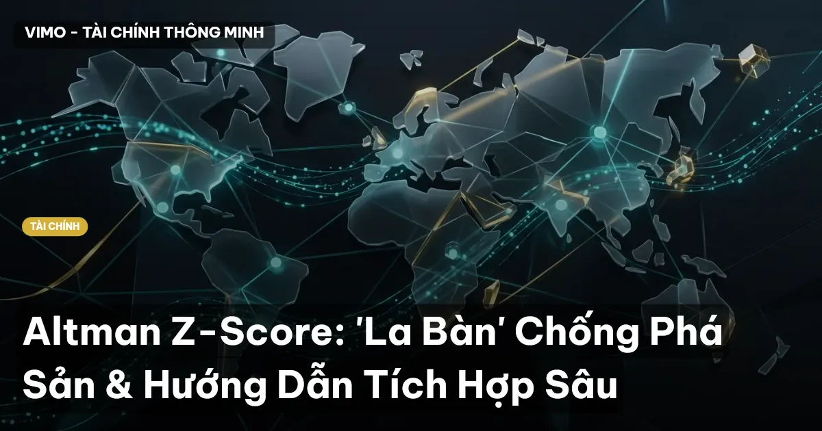 Altman Z-Score: 'La Bàn' Chống Phá Sản & Hướng Dẫn Tích Hợp Sâu