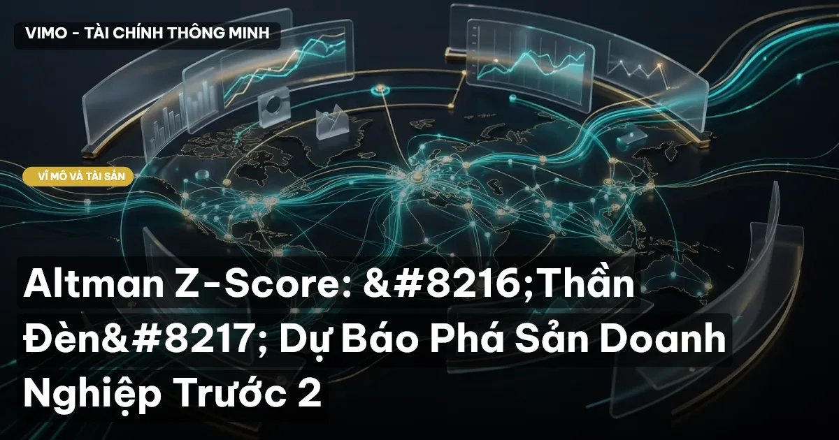 Altman Z-Score: 'Thần Đèn' Dự Báo Phá Sản Doanh Nghiệp Trước 2