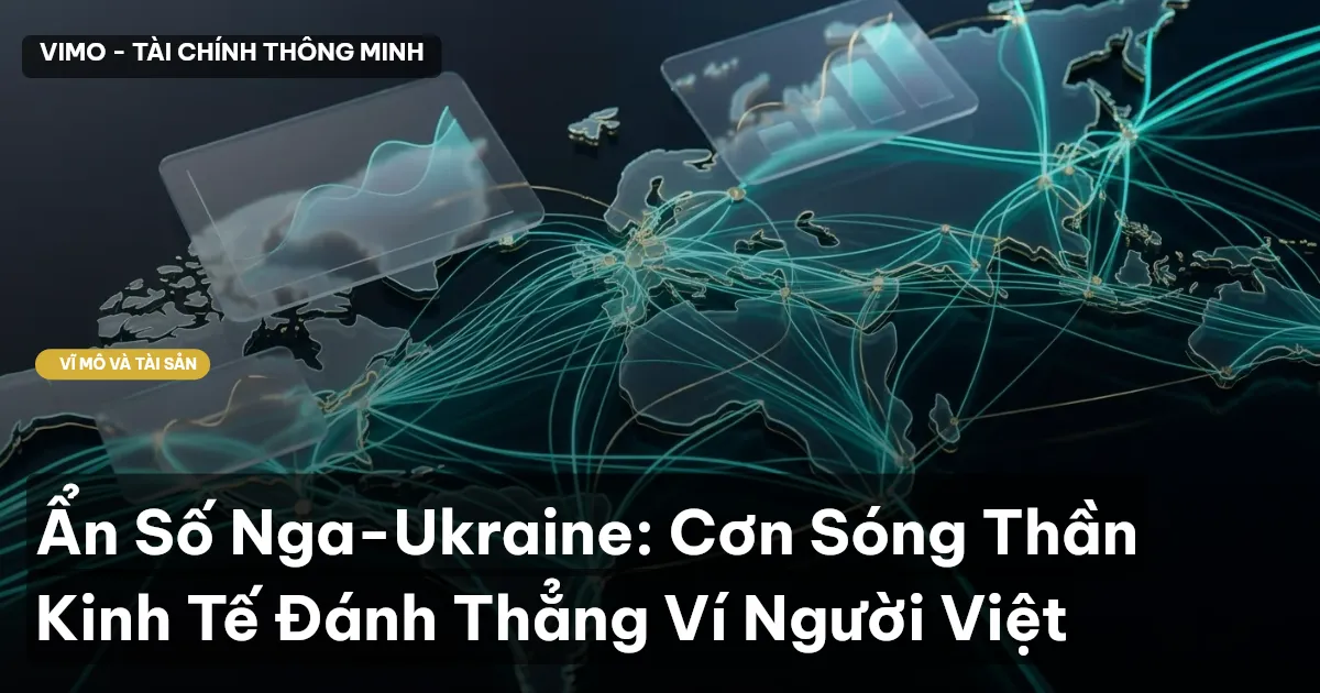 Ẩn Số Nga-Ukraine: Cơn Sóng Thần Kinh Tế Đánh Thẳng Ví Người Việt