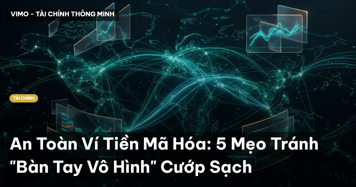 An Toàn Ví Tiền Mã Hóa: 5 Mẹo Tránh "Bàn Tay Vô Hình" Cướp Sạch