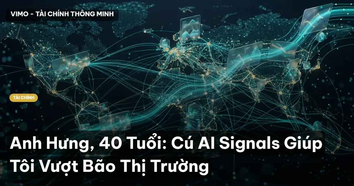 Anh Hưng, 40 Tuổi: Cú AI Signals Giúp Tôi Vượt Bão Thị Trường