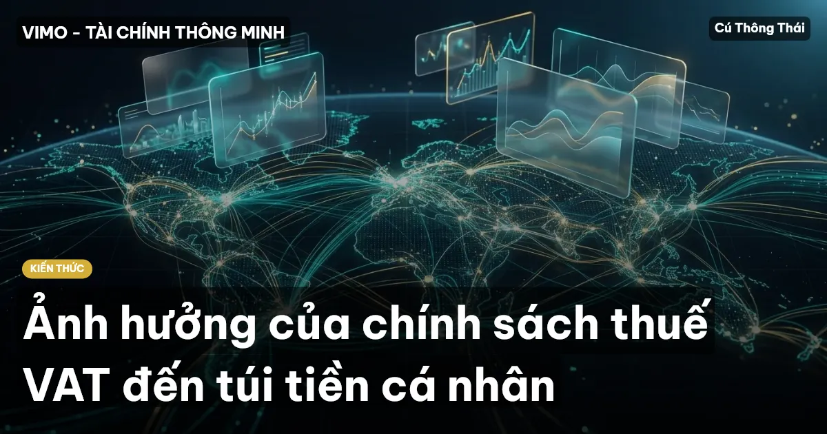 Ảnh hưởng của chính sách thuế VAT đến túi tiền cá nhân
