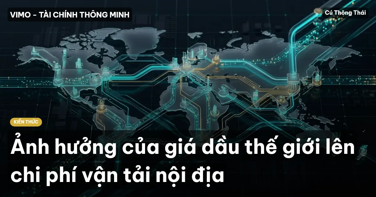Ảnh hưởng của giá dầu thế giới lên chi phí vận tải nội địa