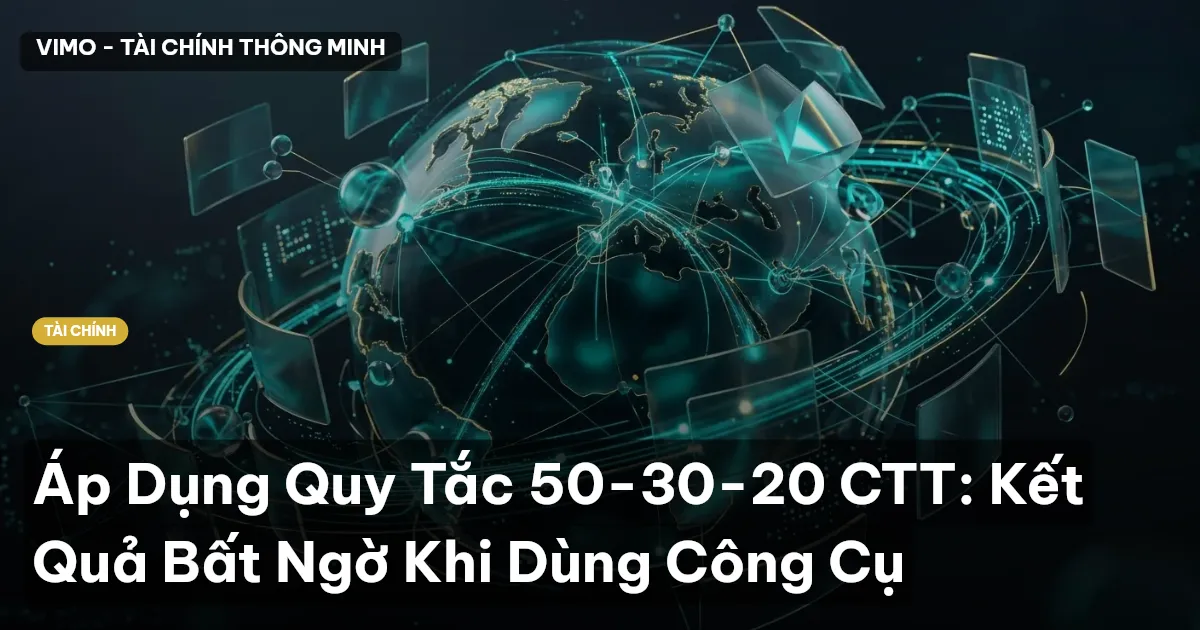 Áp Dụng Quy Tắc 50-30-20 CTT: Kết Quả Bất Ngờ Khi Dùng Công Cụ