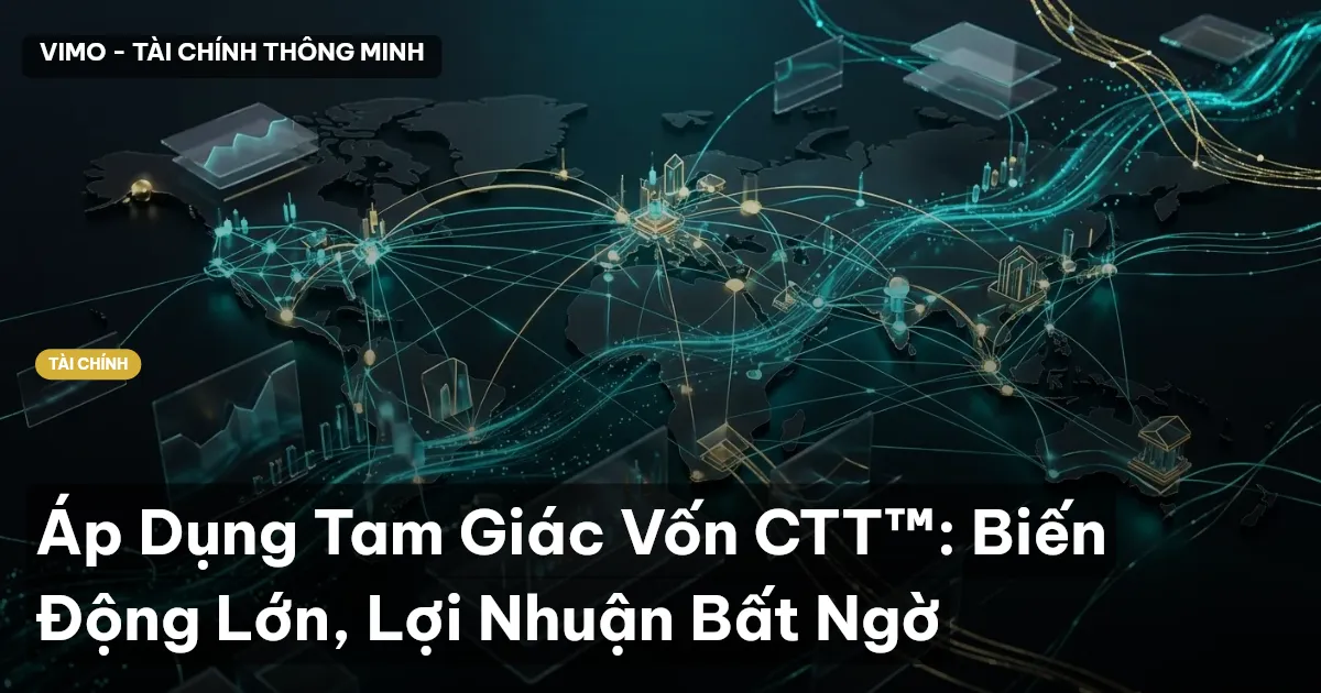 Áp Dụng Tam Giác Vốn CTT™: Biến Động Lớn, Lợi Nhuận Bất Ngờ