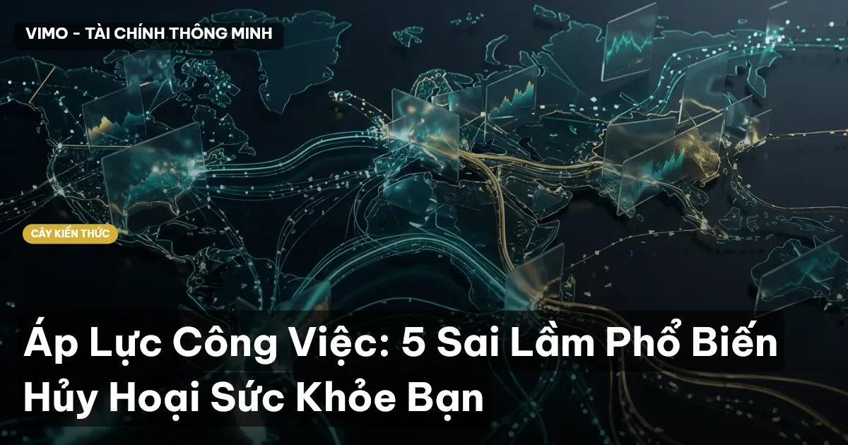 Áp Lực Công Việc: 5 Sai Lầm Phổ Biến Hủy Hoại Sức Khỏe Bạn