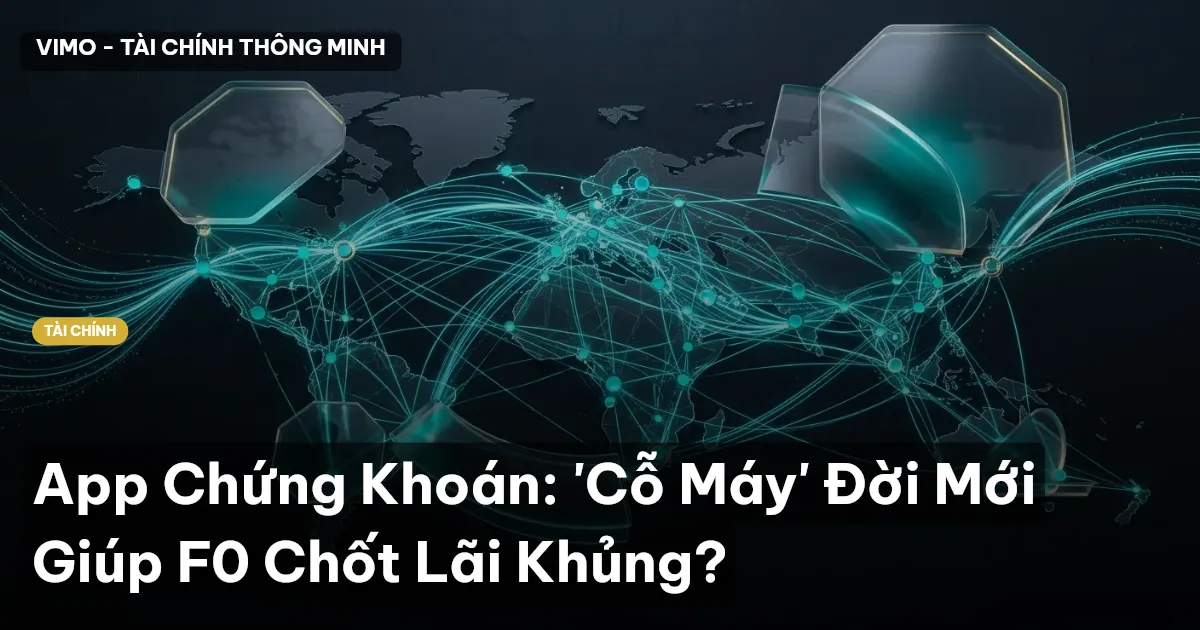App Chứng Khoán: 'Cỗ Máy' Đời Mới Giúp F0 Chốt Lãi Khủng?