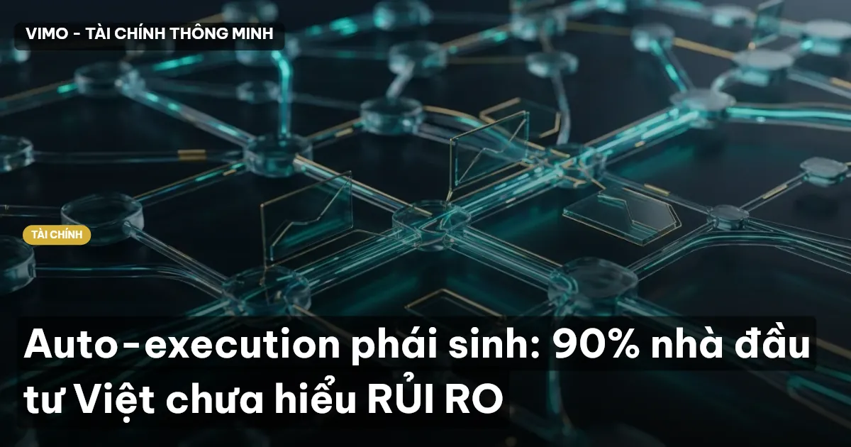 Auto-execution phái sinh: 90% nhà đầu tư Việt chưa hiểu RỦI RO