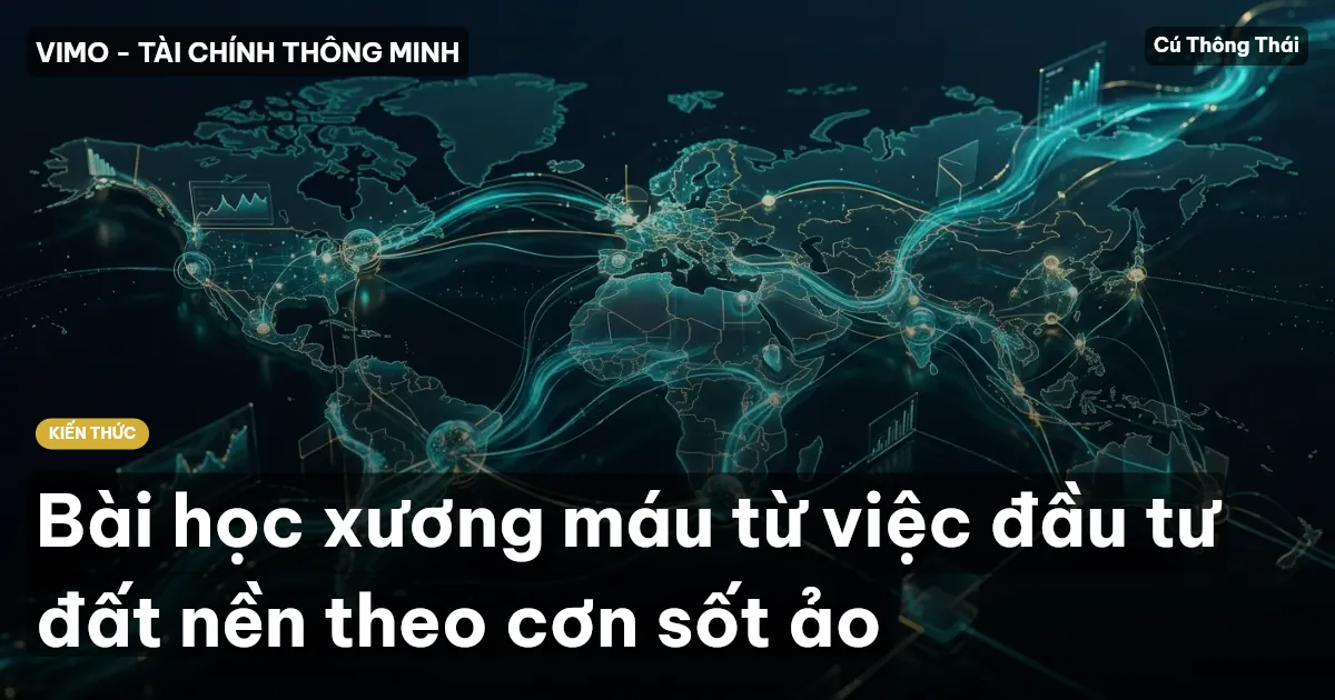 Bài học xương máu từ việc đầu tư đất nền theo cơn sốt ảo