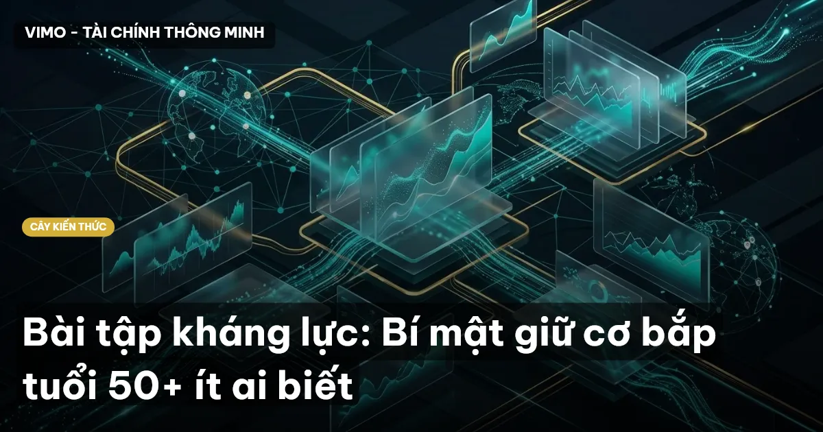 Bài tập kháng lực: Bí mật giữ cơ bắp tuổi 50+ ít ai biết