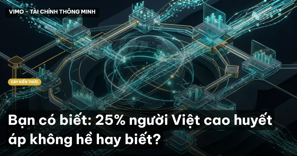 Bạn có biết: 25% người Việt cao huyết áp không hề hay biết?