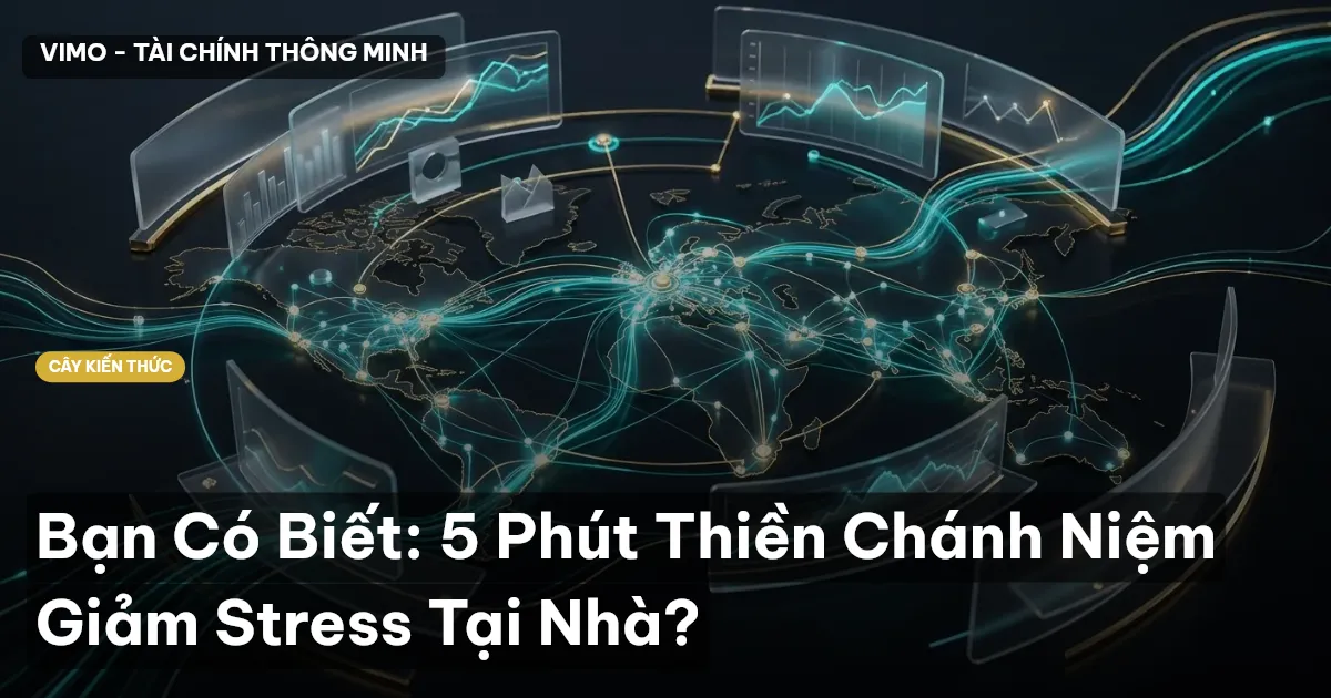 Bạn Có Biết: 5 Phút Thiền Chánh Niệm Giảm Stress Tại Nhà?