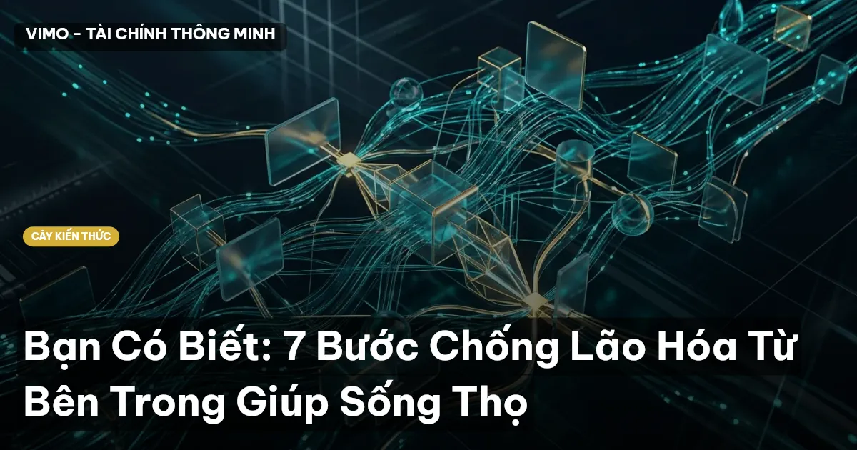 Bạn Có Biết: 7 Bước Chống Lão Hóa Từ Bên Trong Giúp Sống Thọ