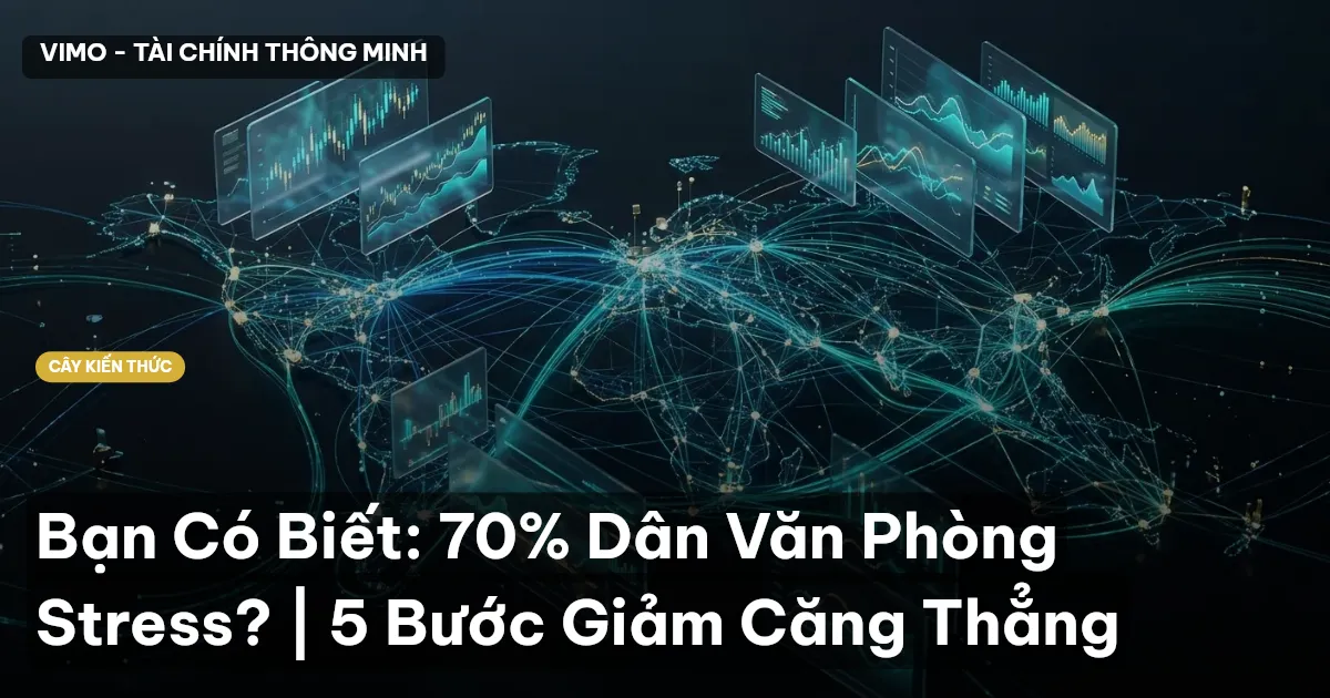 Bạn Có Biết: 70% Dân Văn Phòng Stress? | 5 Bước Giảm Căng Thẳng