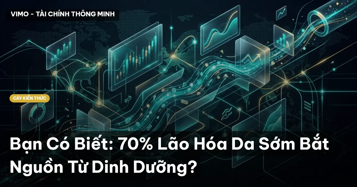 Bạn Có Biết: 70% Lão Hóa Da Sớm Bắt Nguồn Từ Dinh Dưỡng?