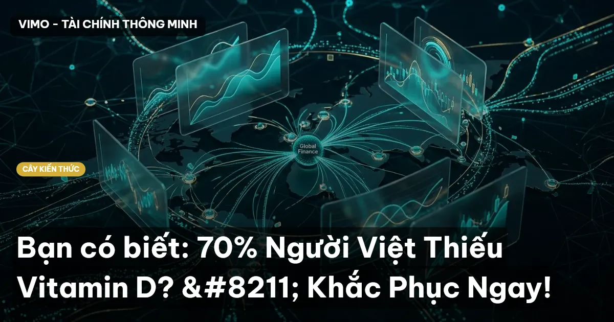 Bạn có biết: 70% Người Việt Thiếu Vitamin D? – Khắc Phục Ngay!