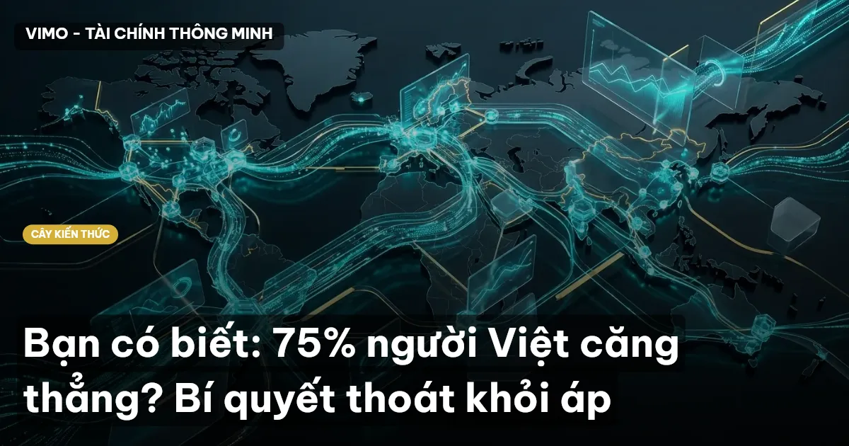 Bạn có biết: 75% người Việt căng thẳng? Bí quyết thoát khỏi áp