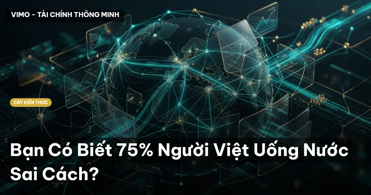 Bạn Có Biết 75% Người Việt Uống Nước Sai Cách?