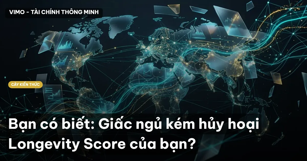 Bạn có biết: Giấc ngủ kém hủy hoại Longevity Score của bạn?