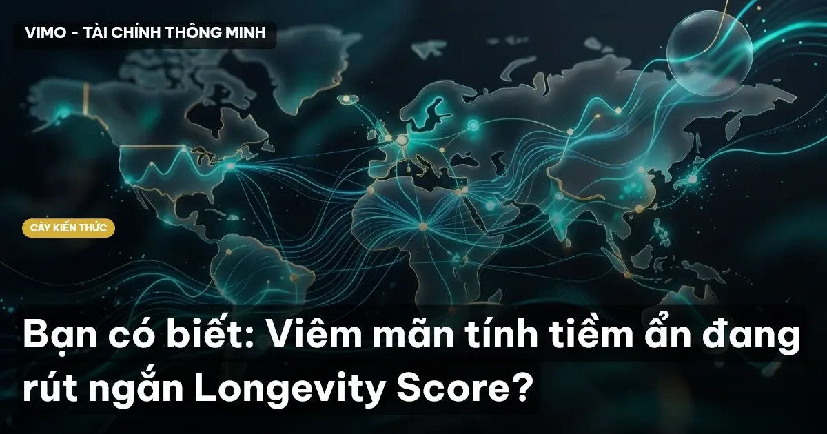 Bạn có biết: Viêm mãn tính tiềm ẩn đang rút ngắn Longevity Score?