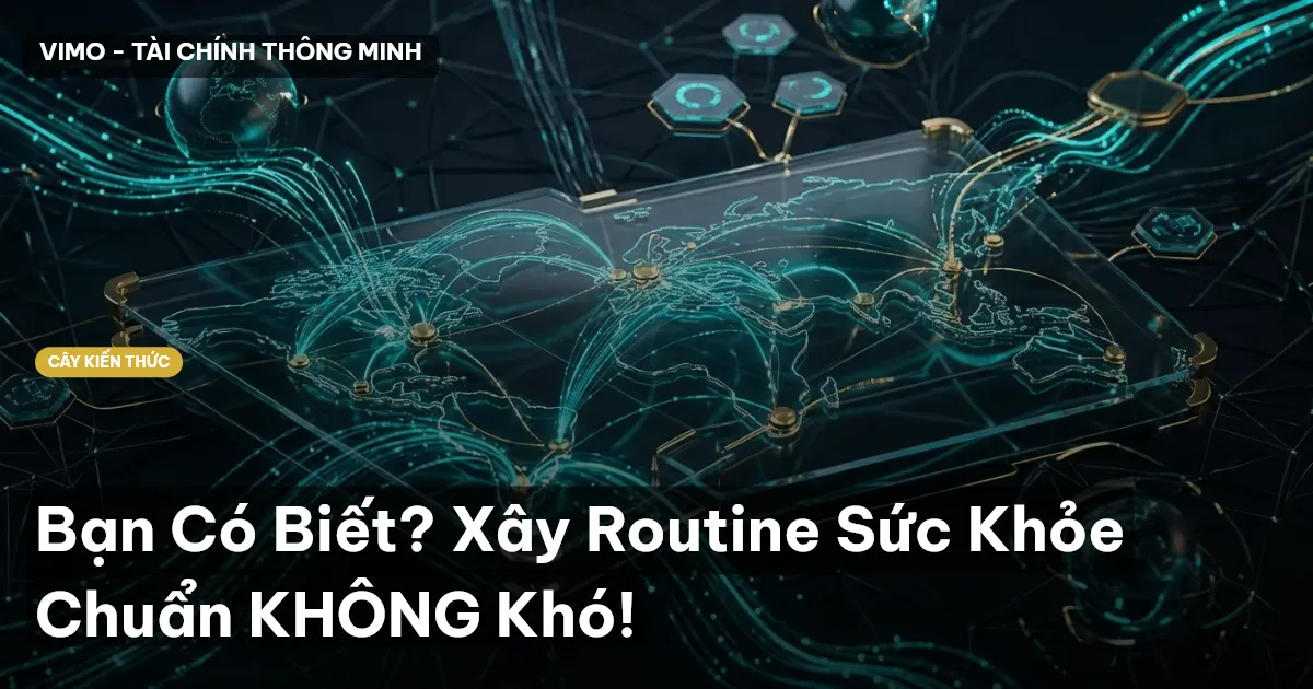 Bạn Có Biết? Xây Routine Sức Khỏe Chuẩn KHÔNG Khó!