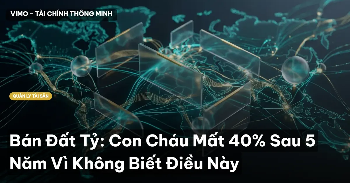 Bán Đất Tỷ: Con Cháu Mất 40% Sau 5 Năm Vì Không Biết Điều Này